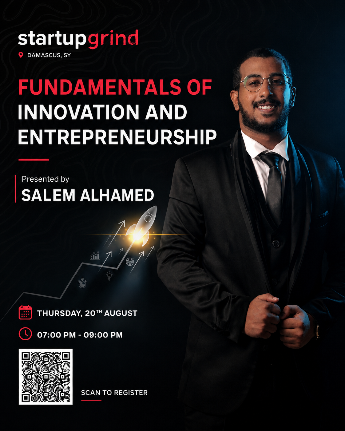Fundamentals of Innovation and Entrepreneurship — Startup Grind Damascus